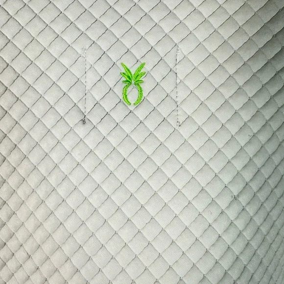 Dudley Stephens White Waffle P’town Sweatshirt with American Flag - Picture 6 of 9